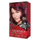 Боя за коса Revlon  Colorsilk, нюанс 34 Deep Burgundy, 1 бр