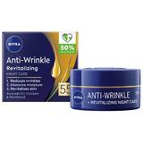 Нощен крем против бръчки за ревитализиране 55+ - Nivea Anti-Wrinkle + Revitalizing Night Care, 50 мл