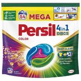 Капсули за цветни дрехи - Persil Disc Color 4 in 1 Deep Clean, 54 бр