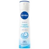 Дезодорант спрей против изпотяване - Nivea Fresh Natural, 150 мл