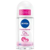 Рол-он дезодорант - Nivea Fresh Flower 0% алуминий, 50 мл