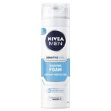 Пяна за бръснене - Nivea Men Sensitive Cooling Shaving Foam, 200 мл