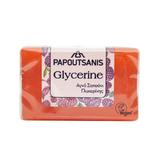 Глицеринов твърд сапун - Glycerine Classic, Red, Papoutsanis, 125 гр