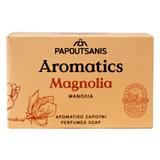 Твърд сапун с магнолия - Magnolia Aromatics, Papoutsanis, 100 гр