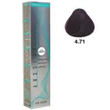 Перманентна боя Absolut Hair Care Colouring Cream, нюанс 4.71 – Виолетово червено, 100мл