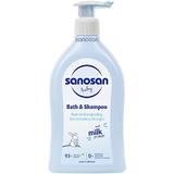 Шампоан и Пяна за вана  - Sanosan Bath & Shampoo, 500 мл