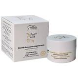 Регенериращ нощен крем с хиалуронова киселина и креатин - Vellie Cosmetics Goat Milk, 50 мл