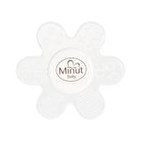 Силиконова играчка за никнене на зъби с цвете, месеци 3+ - Minut Baby, 1 бр