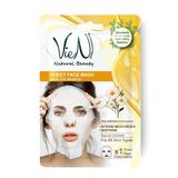 Салфетка маска за лице с лайка - Vien Natural Beauty Sheet Face Mask Chamomile Extract, 25 гр