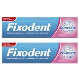 Адхезивен крем за зъбни протези - Fixodent Complete Original Duo Pack, 94 гр