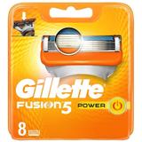 Резервни части за самобръсначка - Gillette Fusion 5 Power, 8 бр