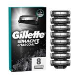 Резервни части за самобръсначка - Gillette Mach 3 Charcoal, 8 бр