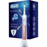 Електрическа четка за зъби - Oral-B Genius X, Rose Gold, 1 брой