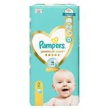 Бебешки пелени - Pampers Premium Care, размер 2 (4-8 кг), 46 бр