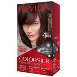 Боя за коса Revlon - Colorsilk, нюанс 32 Dark Mahogany Brown, 1 бр