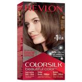 Боя за коса Revlon - Colorsilk, нюанс 40 Medium Ash Brown, 1 бр