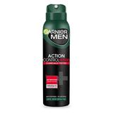 Дезодорант спрей против изпотяване - Garnier Men Action Control +96h клинично тестван, 150 мл