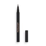 Молив за вежди - Makeup Revolution Hair Stroke Brow Pen, нюанс Medium Brown, 0,5 мл
