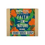 Натурален твърд сапун с портокал - Faith in Nature Hand Made Soap Orange, 100 гр