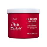Интензивна възстановяваща маска с AHA и Омега 9 за увредена коса - Wella Professionals Ultimate Repair Mask, 500 мл