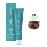 Перманентна боя - Oyster Cosmetics Perlacolor Professional Hair Coloring Cream нюанс  7/33 Интензивно златисто русо