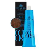 Перманентна боя - Kallos Colors Cream Hair Colour нюанс 6D Тъмно тютюново русо
