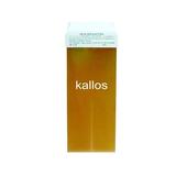 Натурален епилиращ восък за еднократна употреба - Kallos Depilatory Wax, жълт, с мед, 100гр
