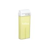 Натурален епилиращ восък за еднократна употреба - Kallos Depilatory Wax, бял, с цинк и мляко, 100гр