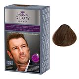 Перманентна боя за мъже - Kallos Glow For Men Long Lasting Cream Hair Colour Нюанс 70 Средно русо
