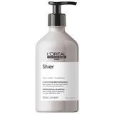 Шампоан за неутрализиране на жълтите нюанси - L'Oreal Professionnel Magnesium Silver Shampoo, 500 мл